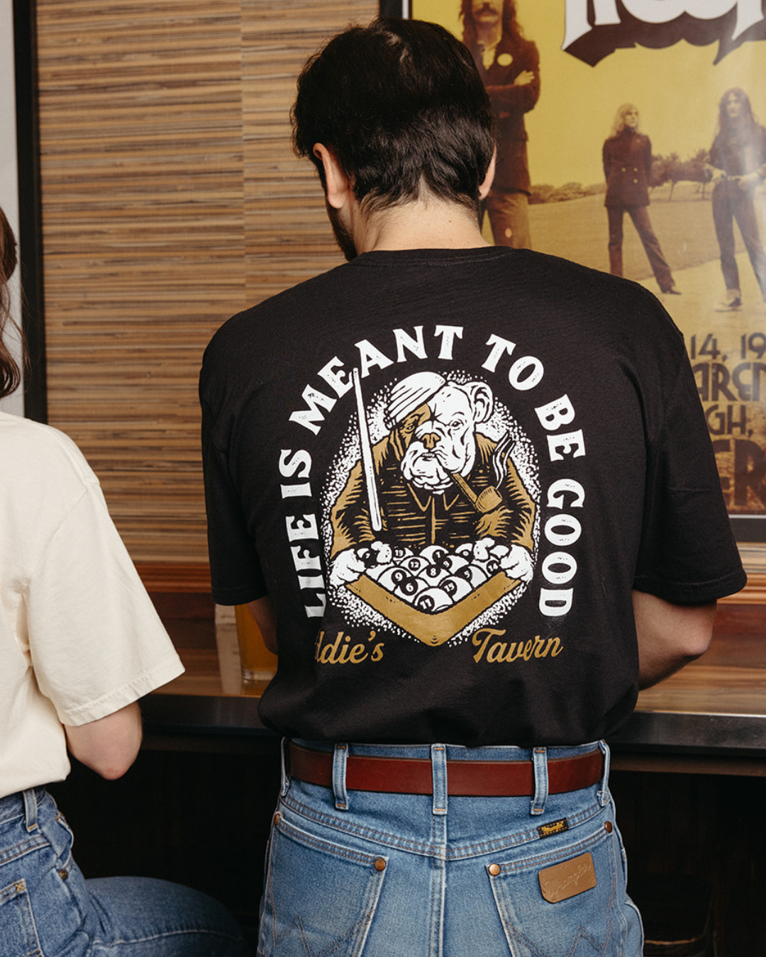 Life Is Good Dog Tee